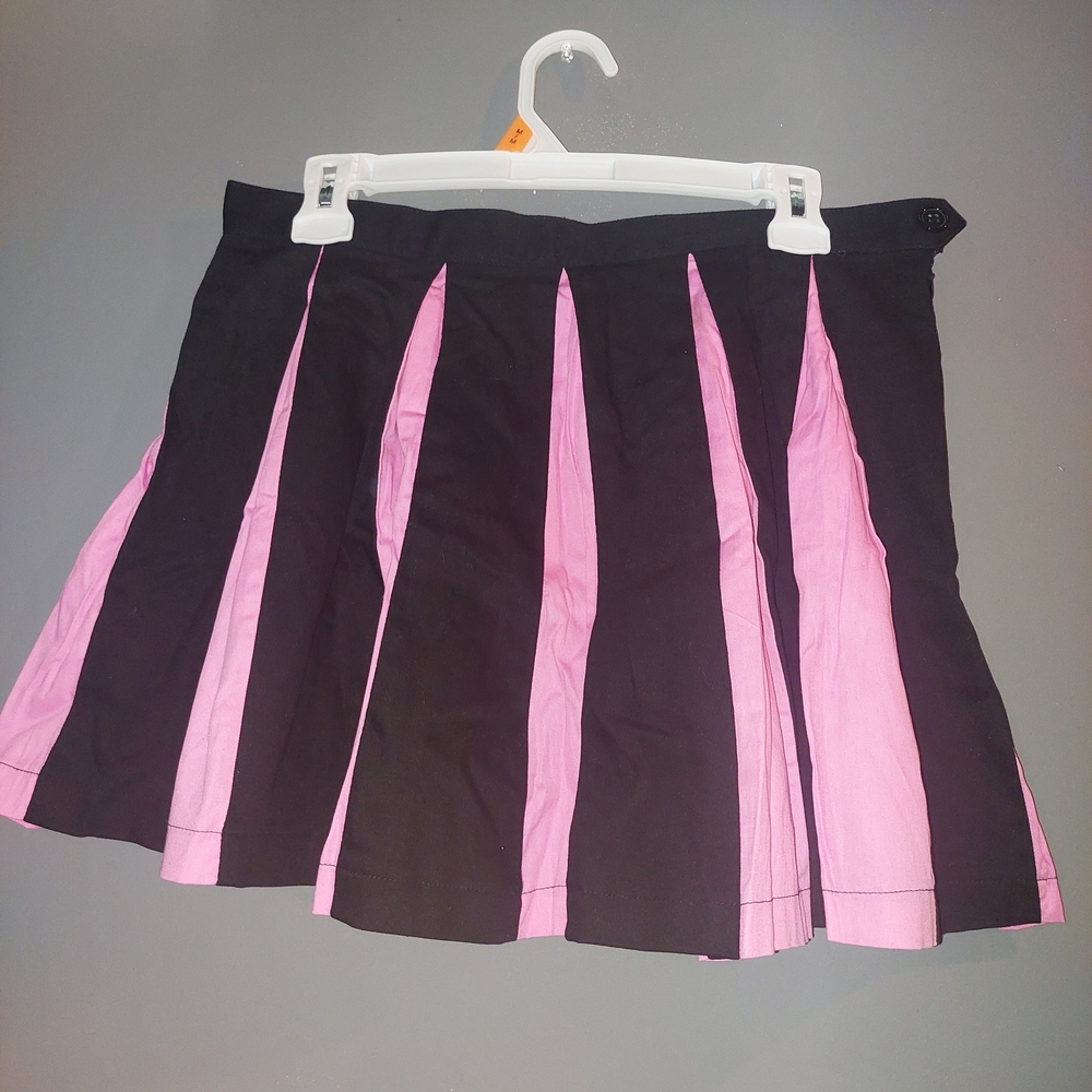 Dollskill The Grave Girls Black and Pink Women's Skirt